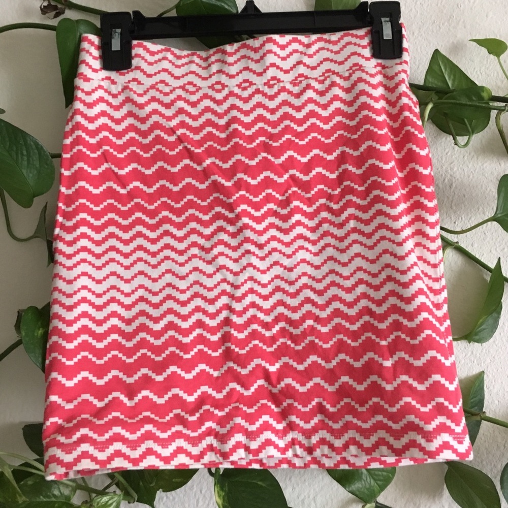 Party patterned mini skirt